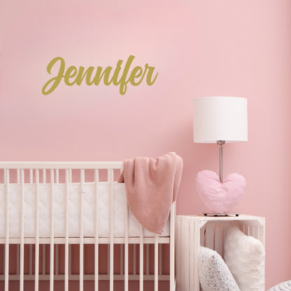 Personalized Nursery Metal Wall Sign