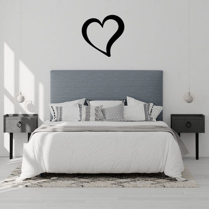 Single Heart Metal Wall Art