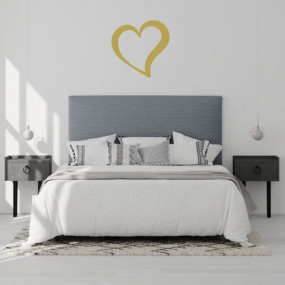 Single Heart Metal Wall Art