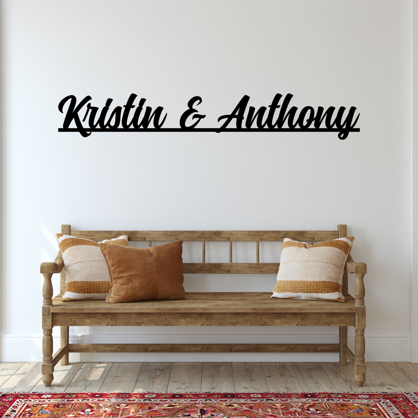 Personalized Couples Wall Sign Classy