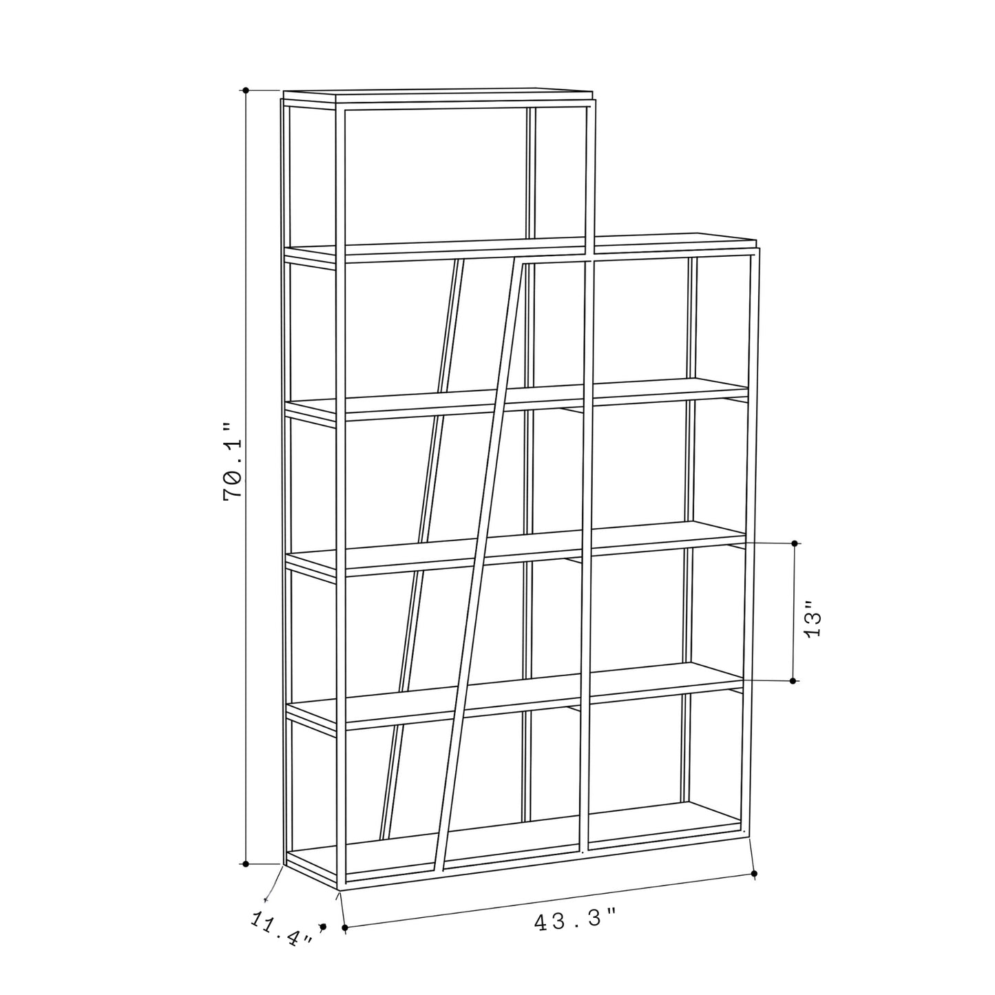 Perkins Bookcase