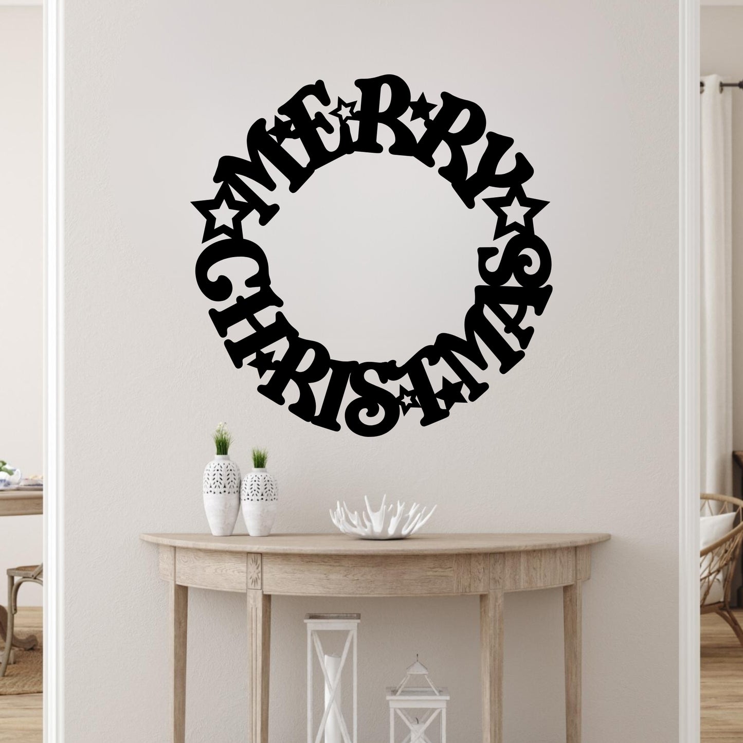 Christmas Wreath Wall Art