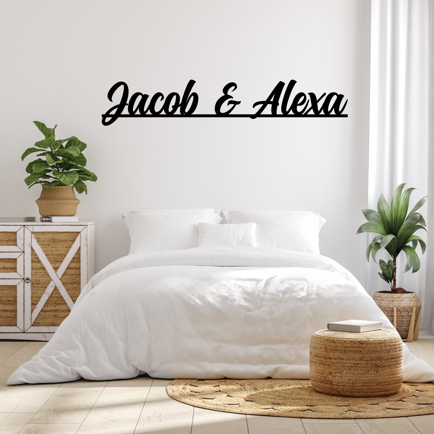 Personalized Couples Wall Sign Classy