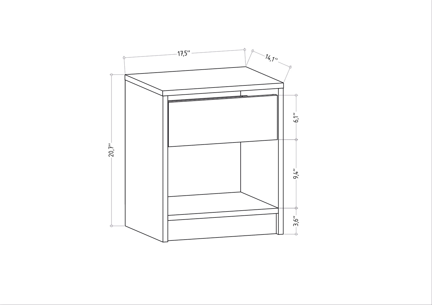 Sheridan Nightstand