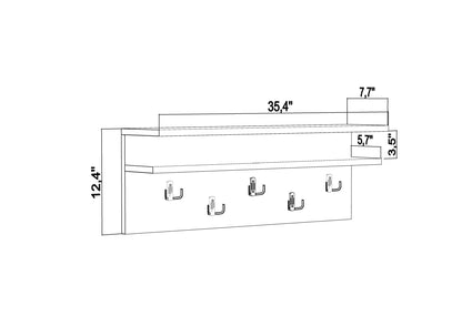 Rolker Floating Coat Hanger