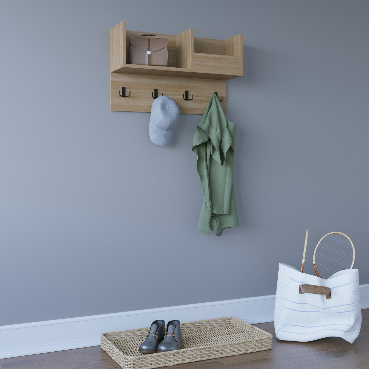 Sameul Floating Coat Hanger