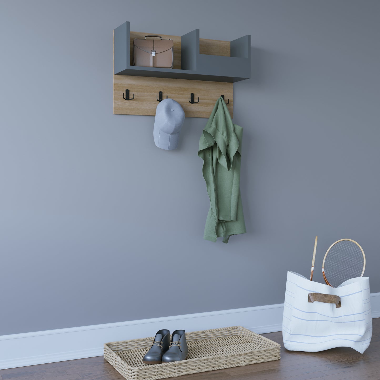 Sameul Floating Coat Hanger