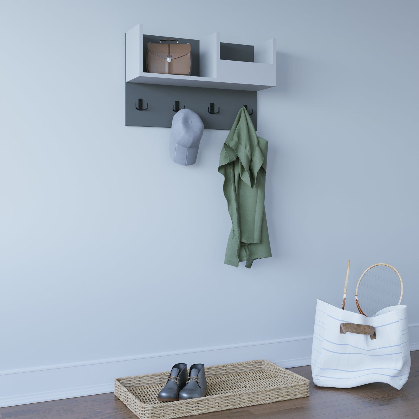 Sameul Floating Coat Hanger