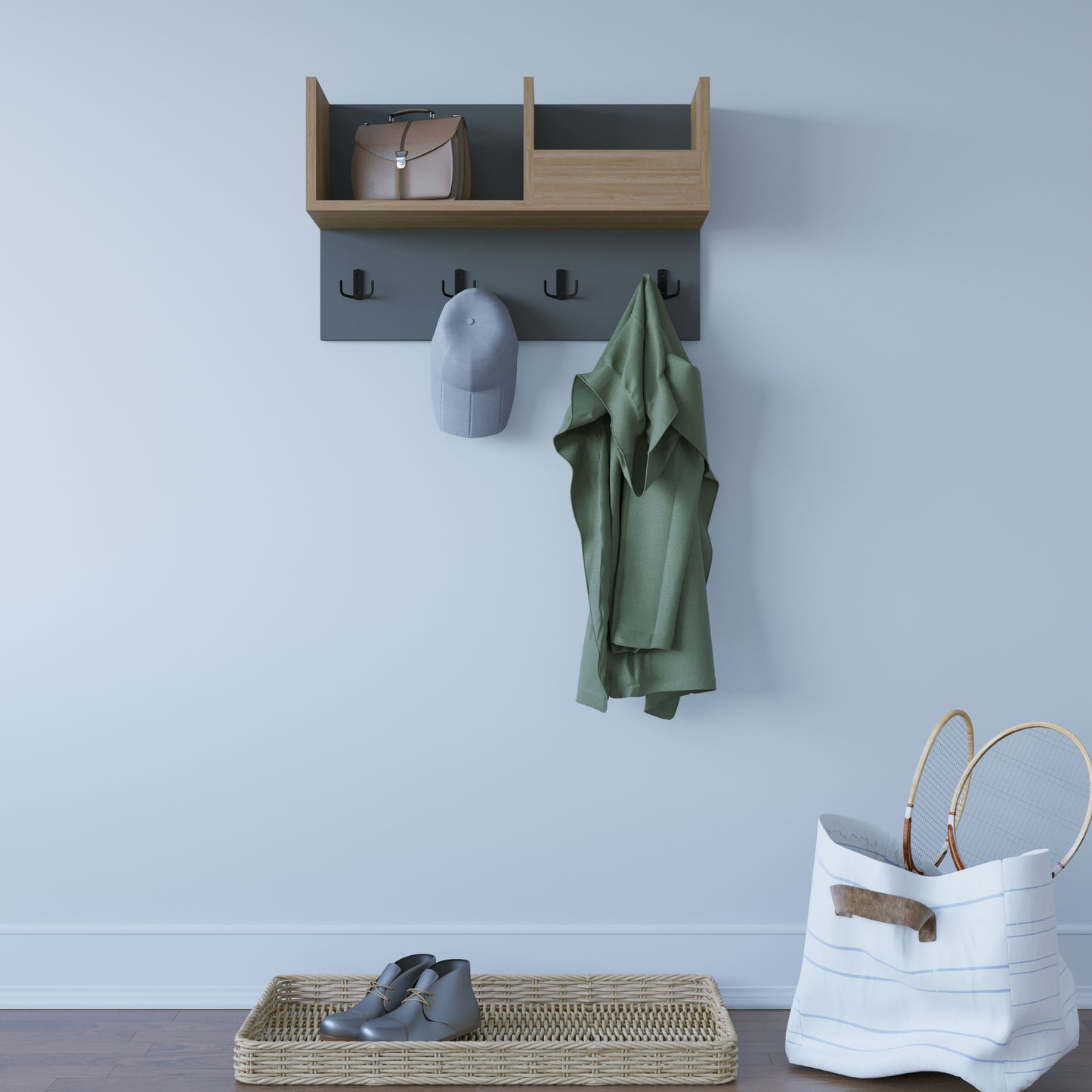 Sameul Floating Coat Hanger