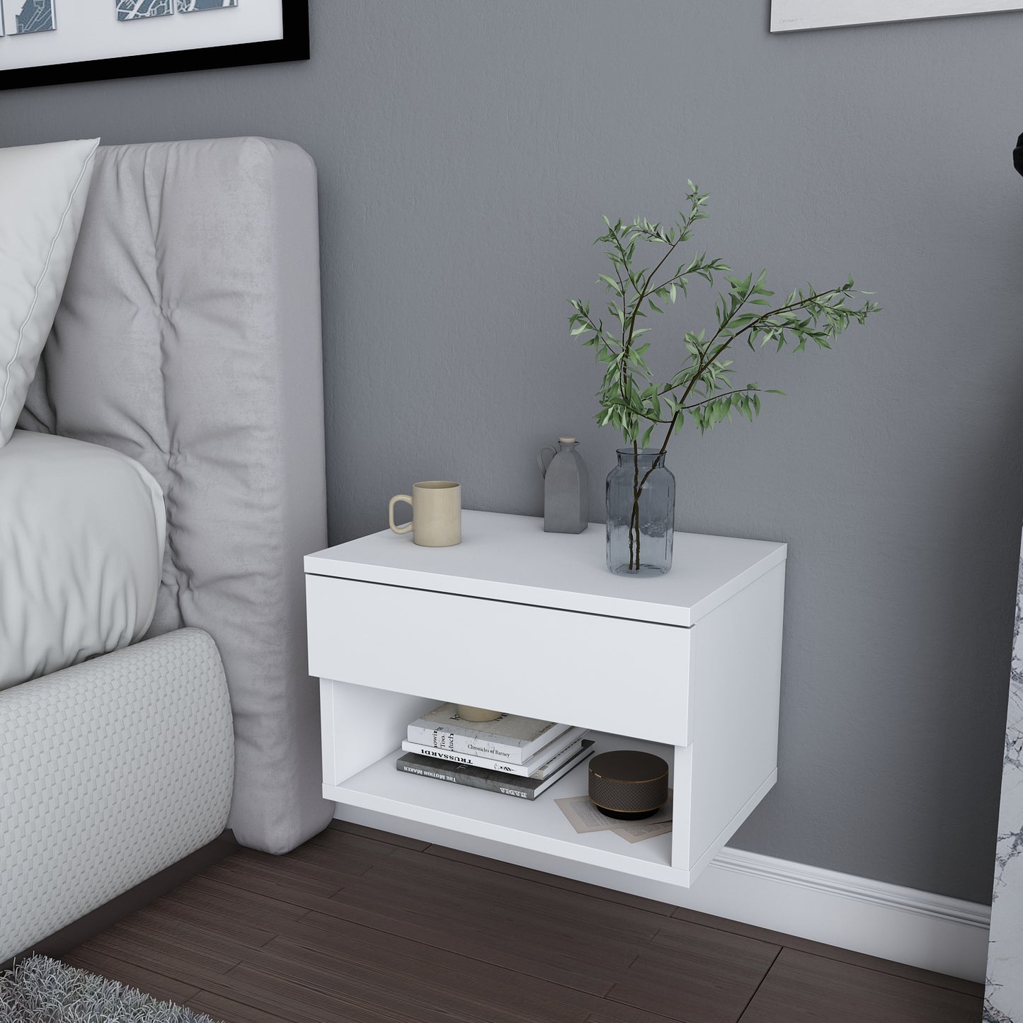 Jamot Floating Nightstand