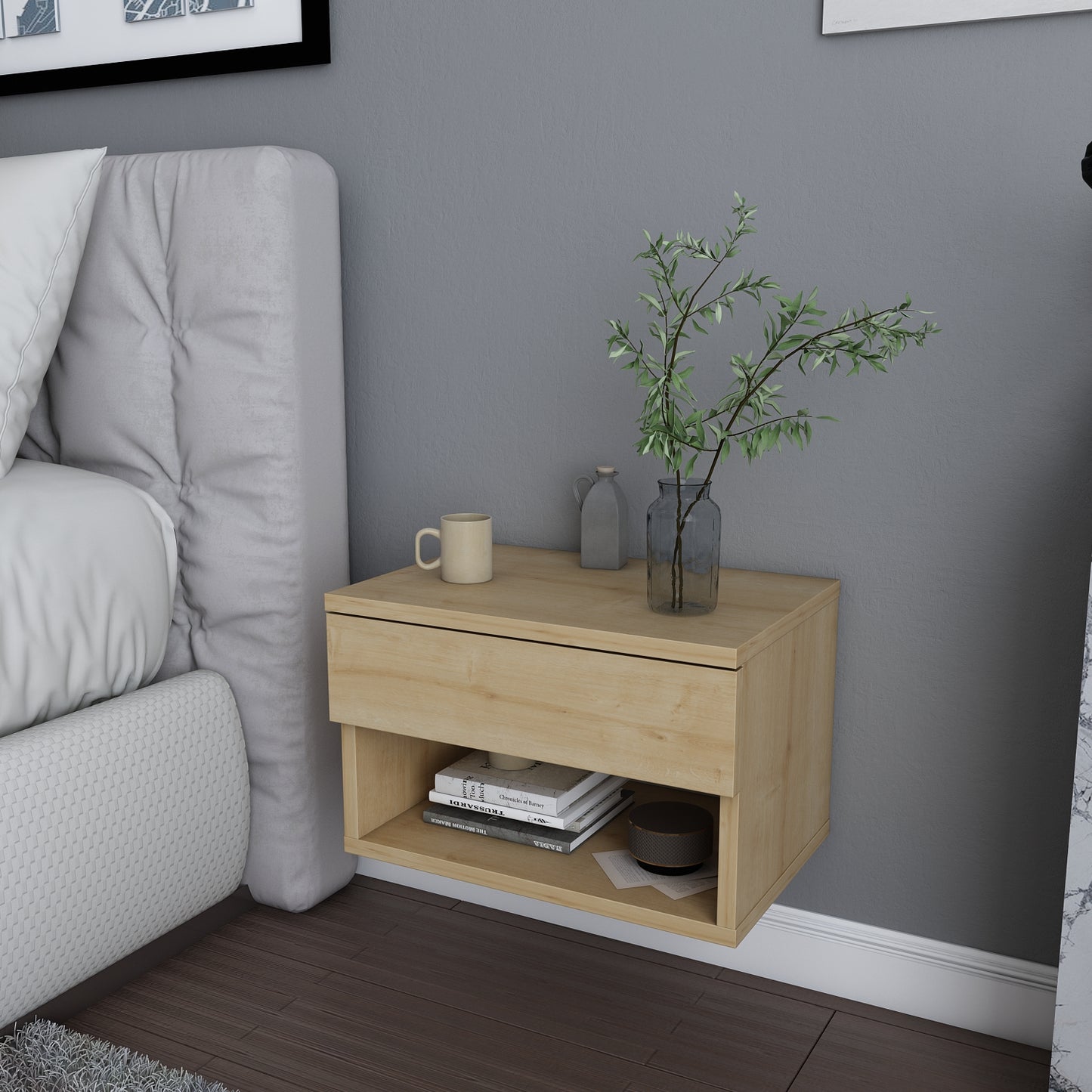 Jamot Floating Nightstand