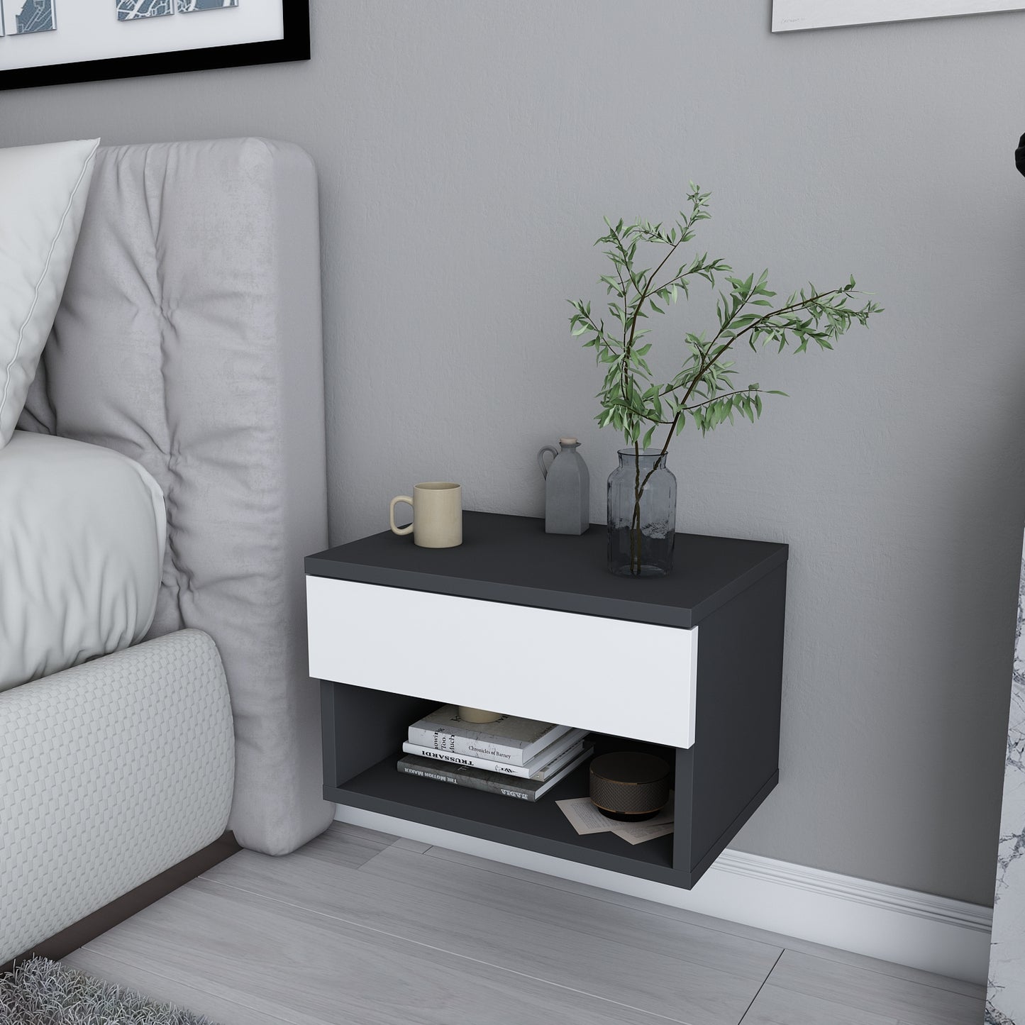 Jamot Floating Nightstand