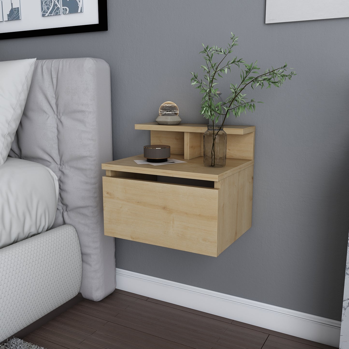 Alice Floating Nightstand